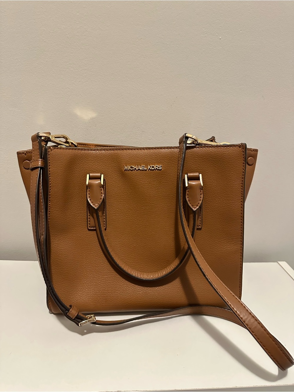 Michael Kors Tan Leather Purse